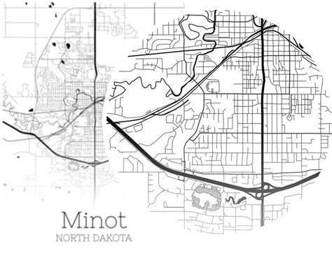 minot city limits|Minot GeoHub.